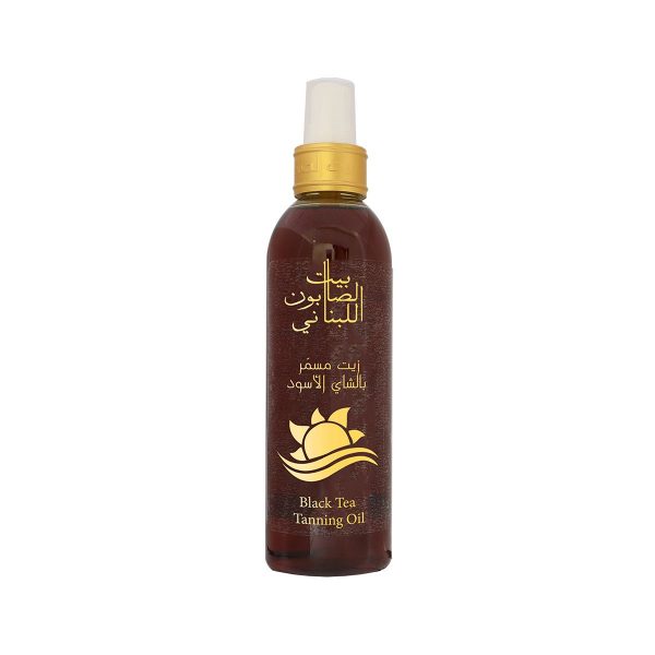Black Tea Tanning Oil