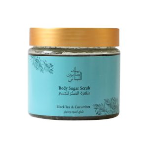 Body Sugar Scrub Black Tea -Cucumber