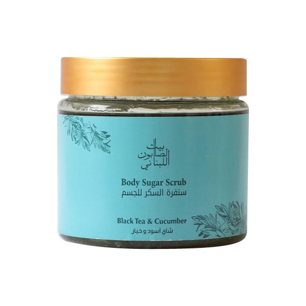 Body Sugar Scrub Black Tea -Cucumber